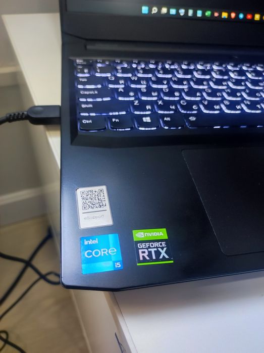 Lenova Ideapad gaming i5 rtx 3050 video karta noutbuk notebook ноутбук