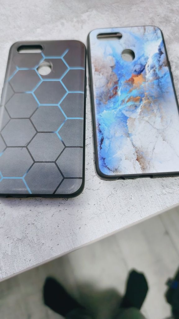 Телефон OPPO AX7 (два чехла в комплекте)