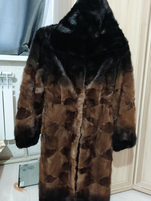 Норковая шуба подростковая