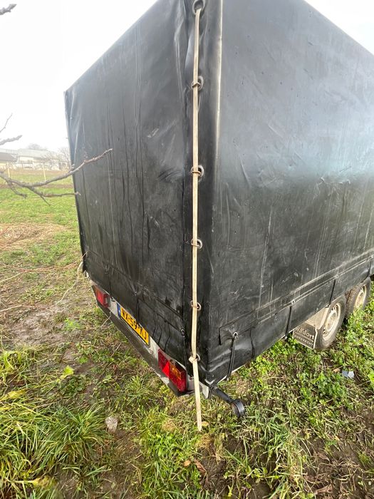 Remorcă cu prelată anssems -2 tone, 4 metri x 1,8 metri