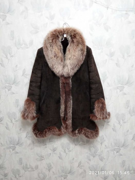 Дубленка, размер 46.