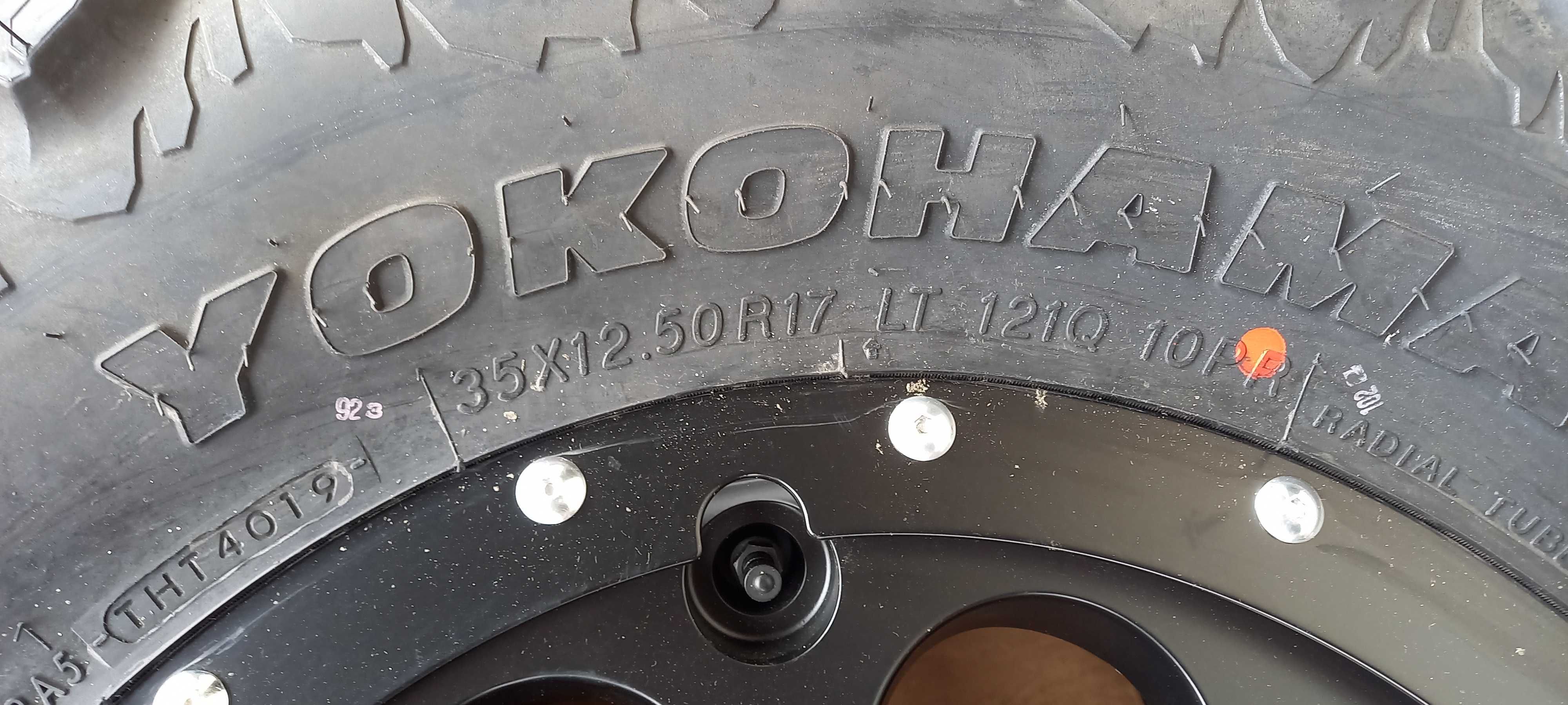 Офроуд гума YOKOHAMA GEOLANDAR X-MT  35X12.5R17 джанта delta  17"