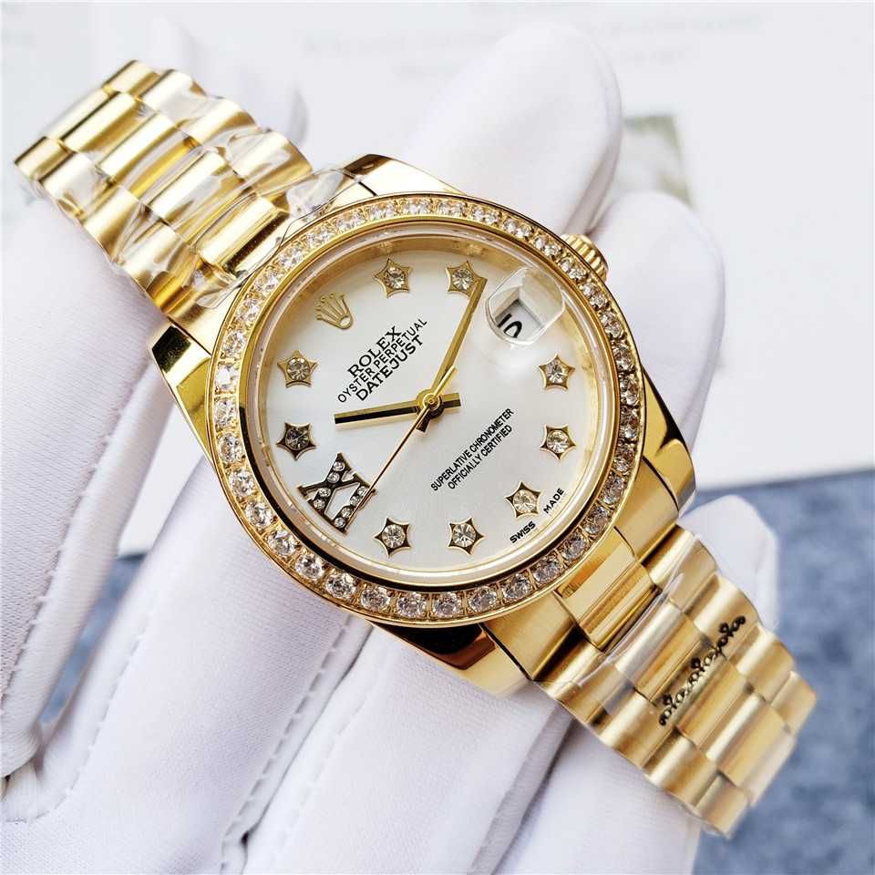 Дамски автоматичен часовник Rolex Lady-Datejust Gold