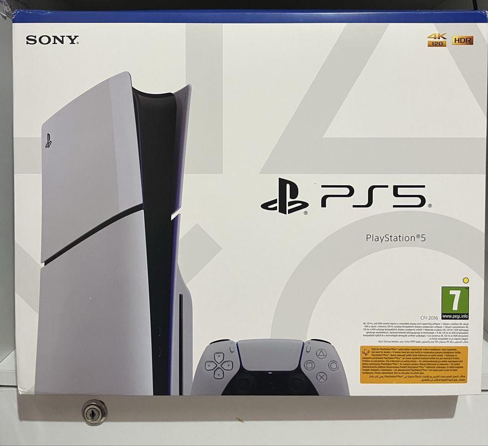 Ps 5 slim 1tb 2 джостик