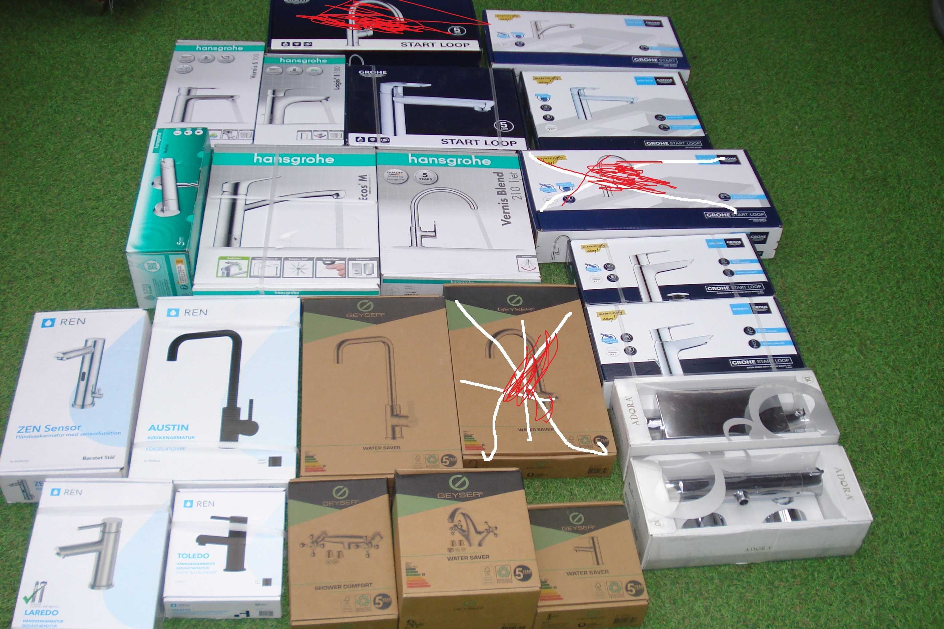 Baterii Hansgrohe My Fox cu termostat si antioparire