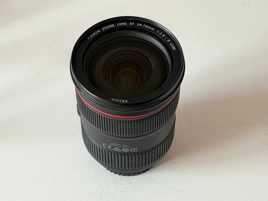 Canon EF 24-70 f/2.8 L II USM, stare perfecta estetic si functional.