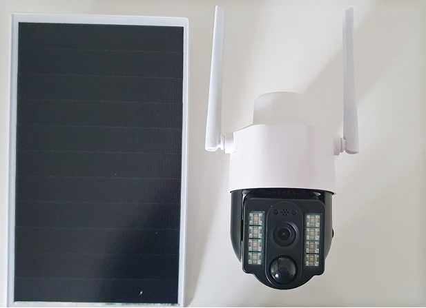 UBOX безжична 4G камера със соларен панел – соларна камера 3mpx