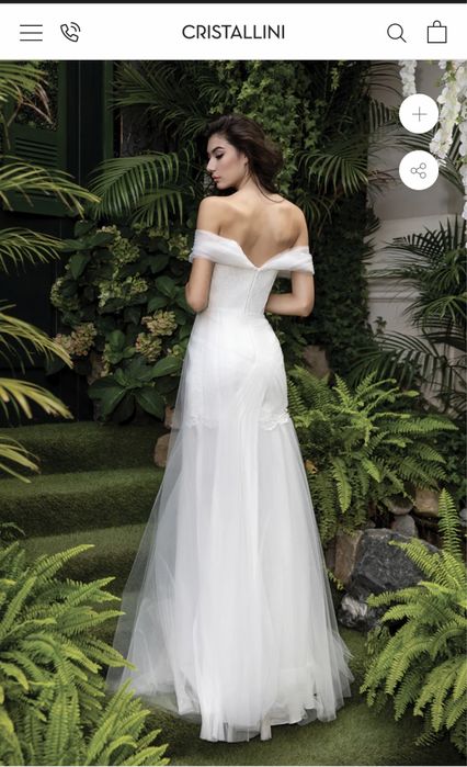 Rochie mireasaCristallini