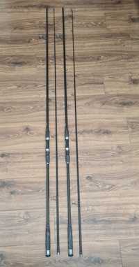 2 lansete Baracuda MUSTANG I CARP, 1 lanseta Superior Carp II