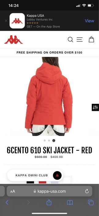 Geacă schi Kappa 6CENTO damă