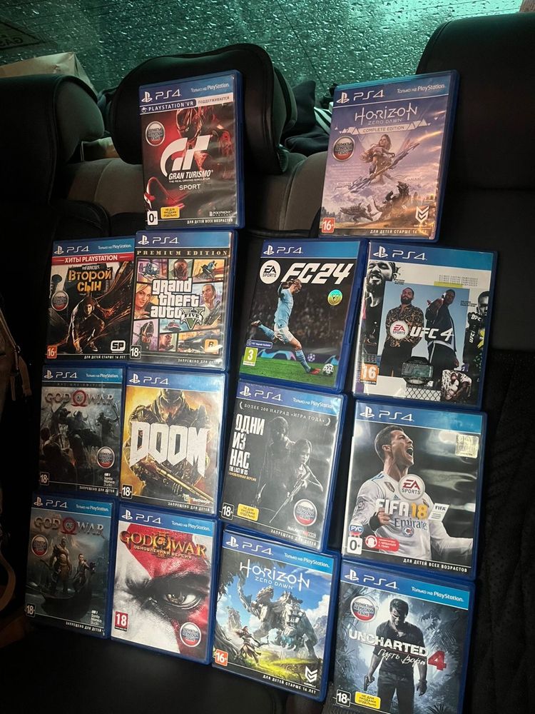 Диски ps 4 slim состояние отличное