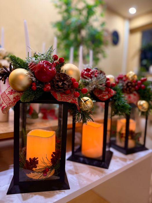 Коледни фенери..