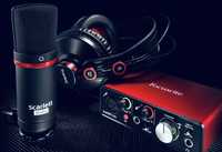 Focusrite Scarlett Solo Аудио карта, звуковая карта + микрофон