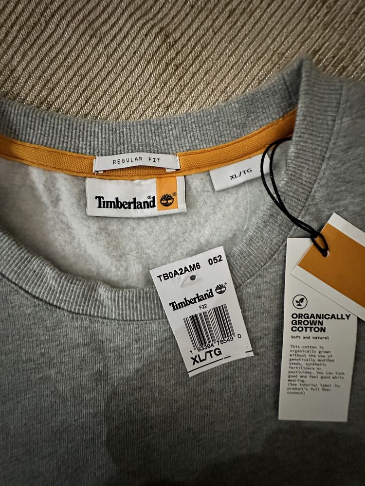 Timberland - мъжки пуловер с дълъг ръкав - Тимбърленд