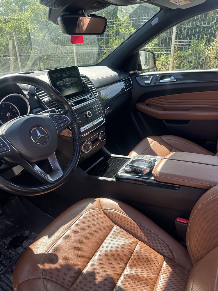 Mercedes Benz GLE 350 4Matic COUPE 2017 Panoramic usor avariat / lovit