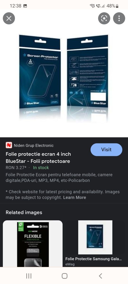 Huse S Line silicon, flip Eco Forcell, folii display Blue Star en-gros