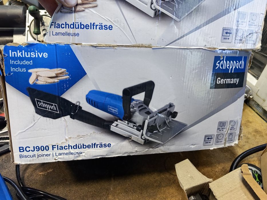 Машина за бисквитки scheppach bsj900