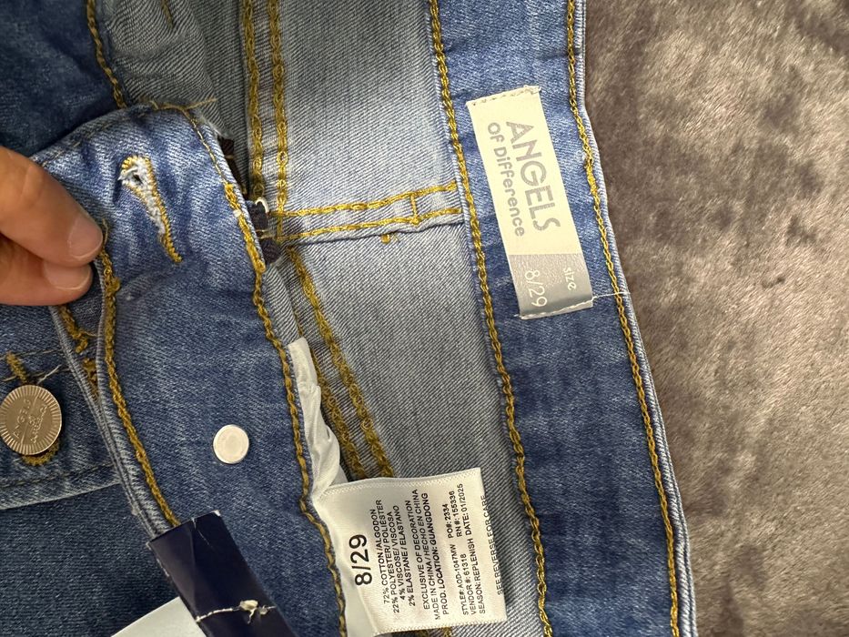 Fustă-short elegantă din denim