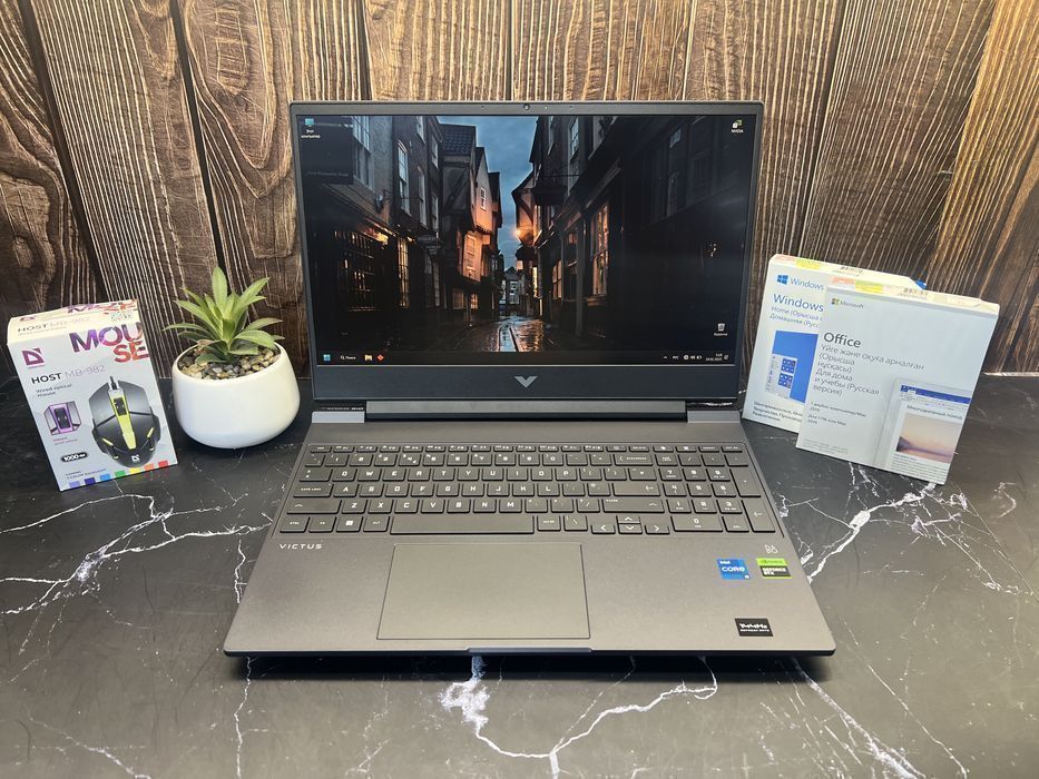 Игровой ноутбук HP Victus 15 | Core i5-12500H | 16GB | RTX4050 | 512GB