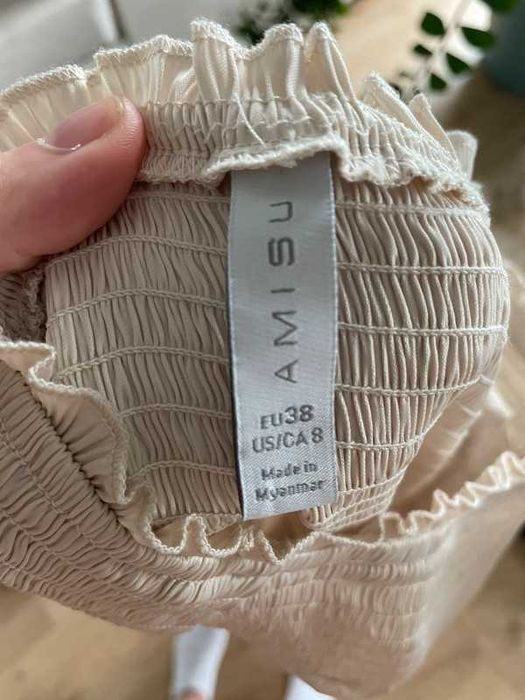 Salopetă New Yorker (Amisu), crem deschis, mărimea M