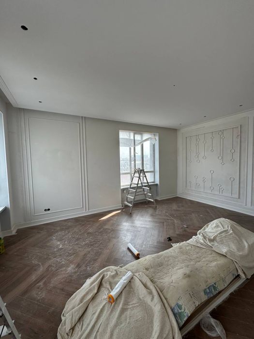 Бригада моляров Алматы - красим Все  .  Покраска стен!