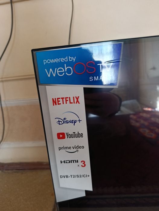 Таза телевизор сатылады.