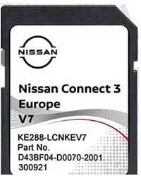 Card navigatie Nissan LCN3 Europa V7 2022 Qashqai Micra Juke Navara