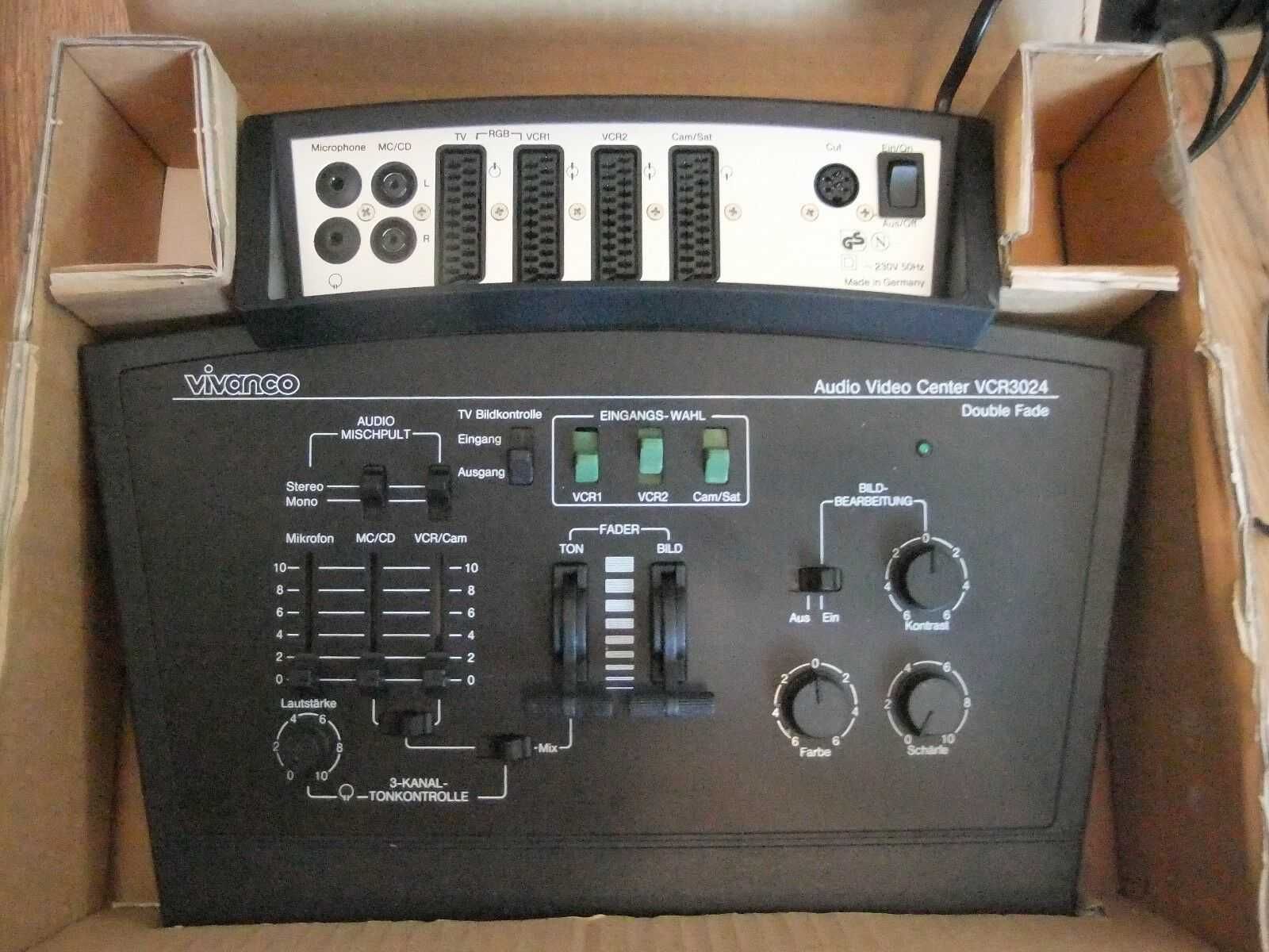 vivanco audio video center vcr 3024