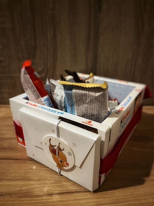 Kinder box - ръчно изработен