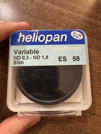 Filtru Heliopan ND variabil 58mm