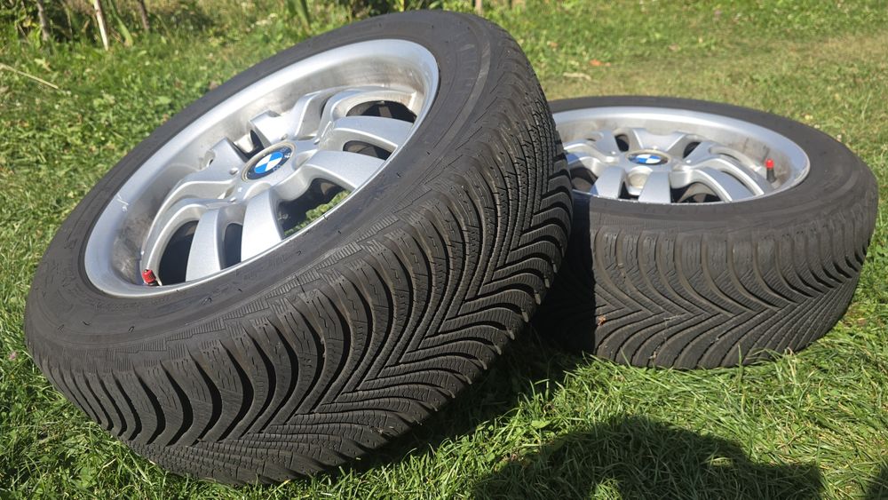 Jante R16 originale BMW M3  E90/91/92 cu anvelope de iarnă Michelin