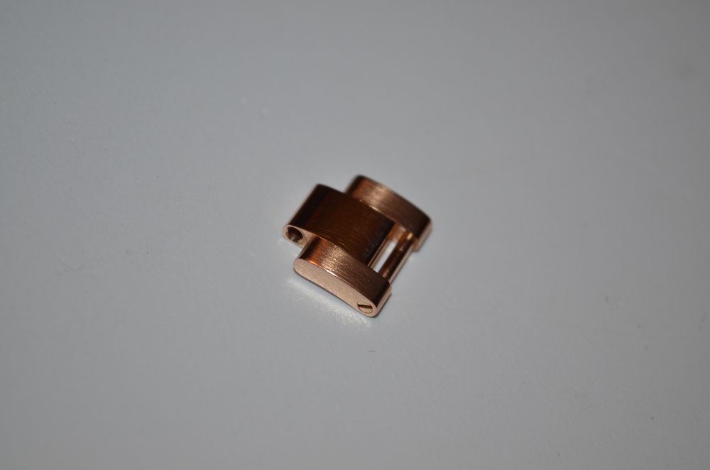 ZA AUR ROZ 18K ROLEX de DAMA - Link - 14mm - Model bratara OYSTER !
