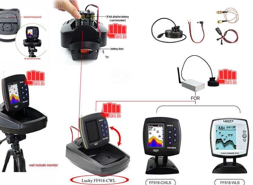 Лодка за захранка Flytec V030 V080 180т. GPS и опция за сонар