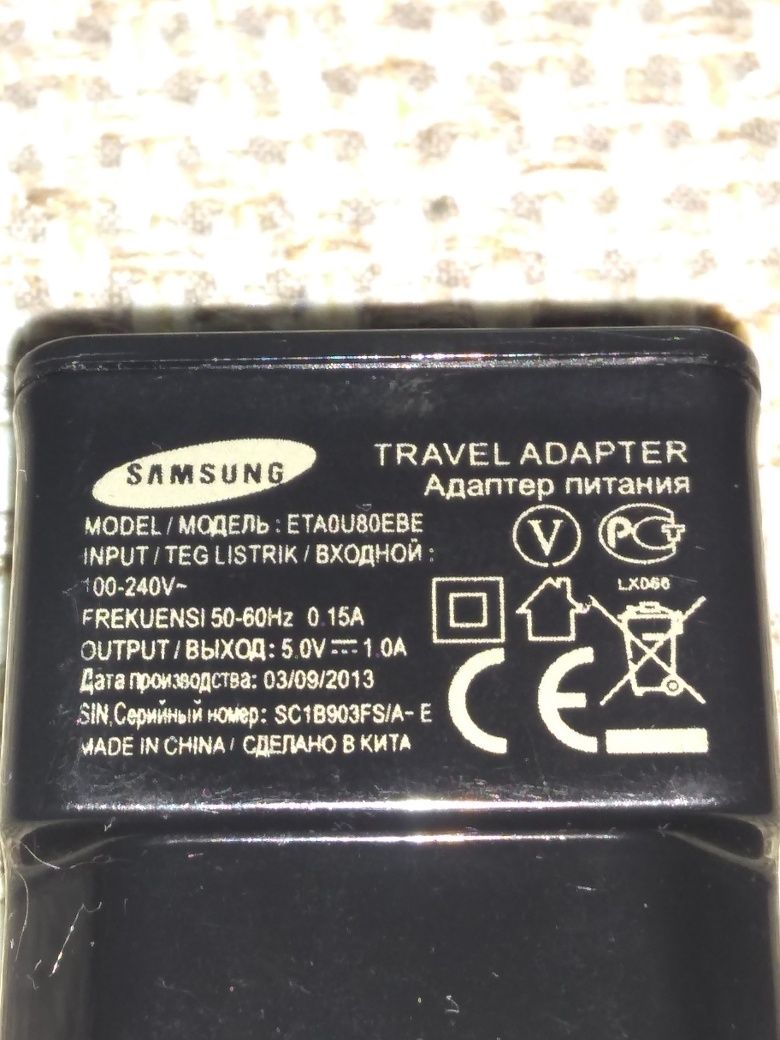 Продам адаптер питания usb Samsung