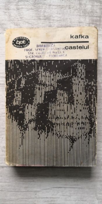 Kafka - Castelul, Editura pentru literatură, 1968