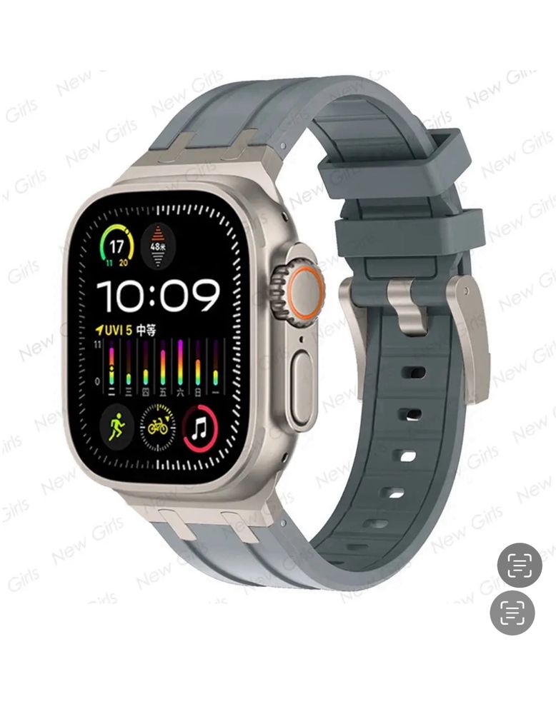 Curea Husa Titanium Bucklet Apple Iphone Seria 4 5 6 7 SE 8 9 10 ULTRA
