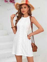 Платье сарафан белый на лето