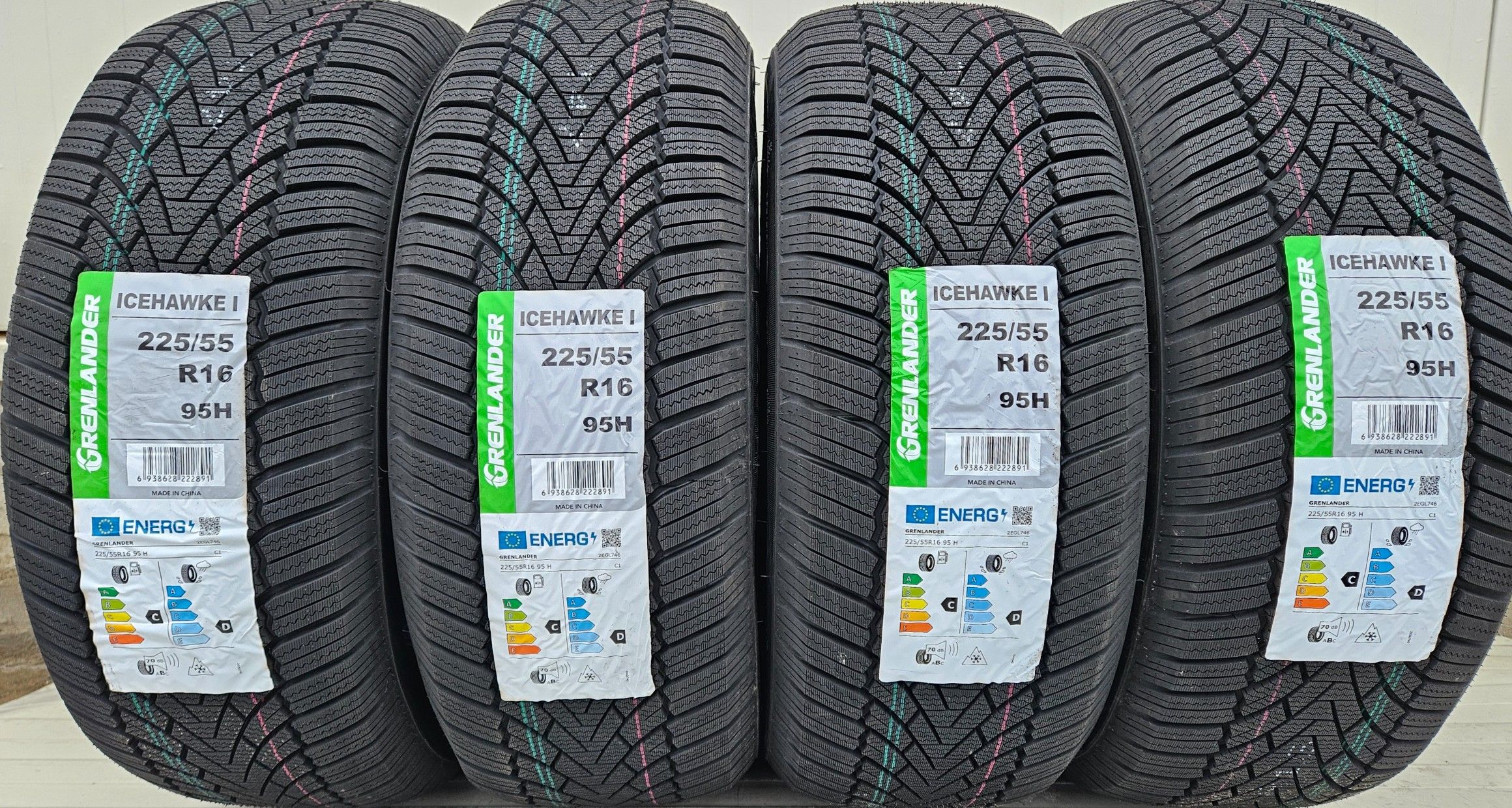 PROMO 225/55 R16, 95H, GRENLANDER Icehawke I , Anvelope de iarna M+S
