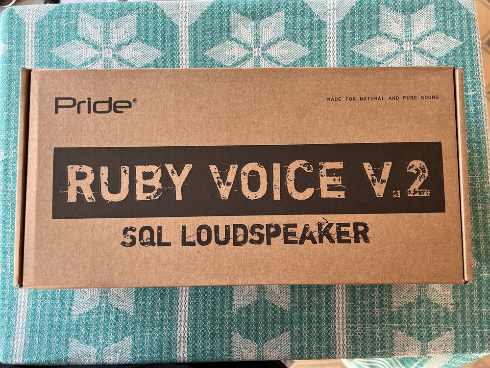 Колонки (динамики) Pride Ruby Voice 6.5 v2. R16. Новый.
