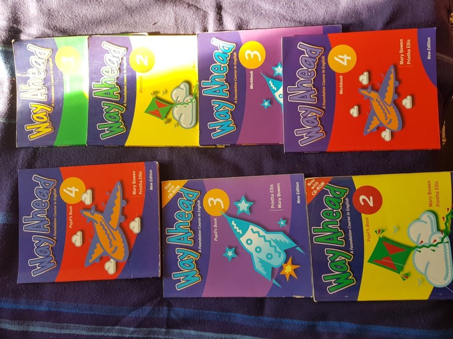 Учебники  рабочие тетради по английскому языку