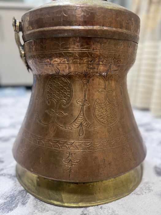 Антикварный медный кувшин (ручная работа)