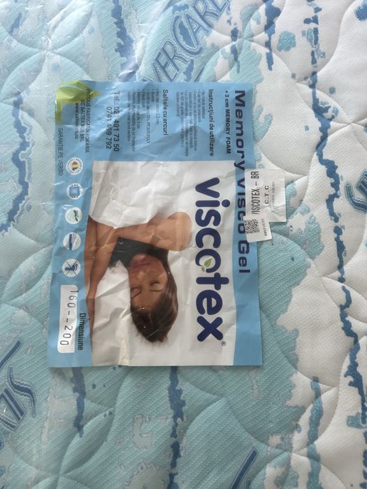 Saltea Memory Visco Gel