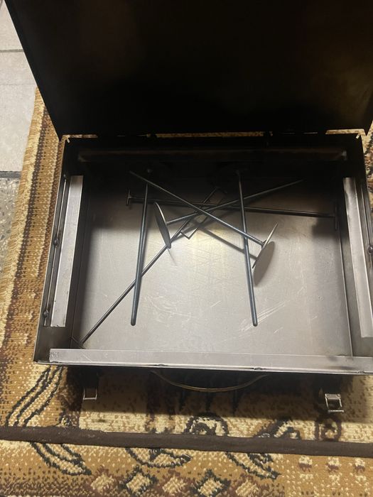 Куфар барбекю ръчно правен !!