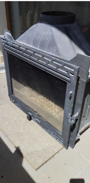 Камина Cheminees DIffusion за вграждане  ,10 kw висококачествен чугун