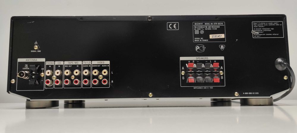 Sony STR DE 215 amplif  muzica film 5.1
