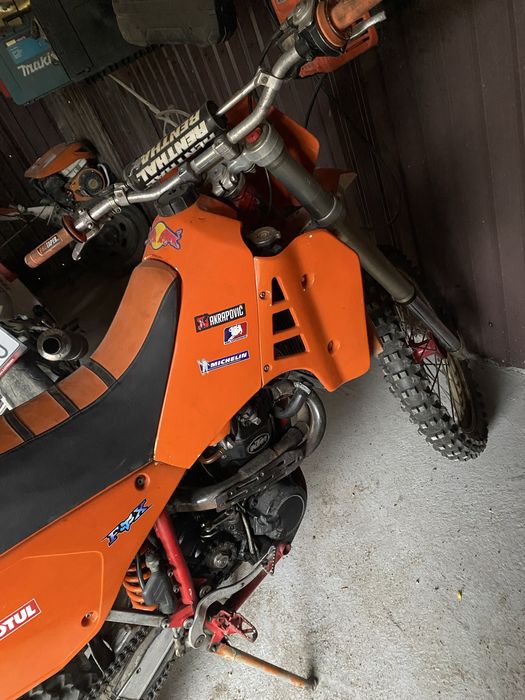 Ktm lc 4 de vanzare acept si chimvuri cu 2t cross