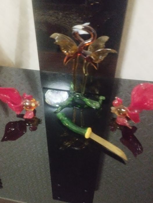 Продам рыбаку из чешского стекла