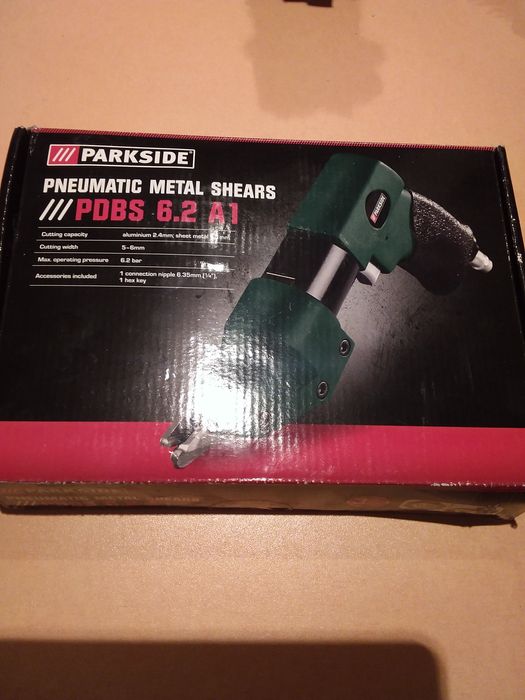 Foarfeca pneumatica tabla Parkside PDBS 6.2 A1 NOUA !