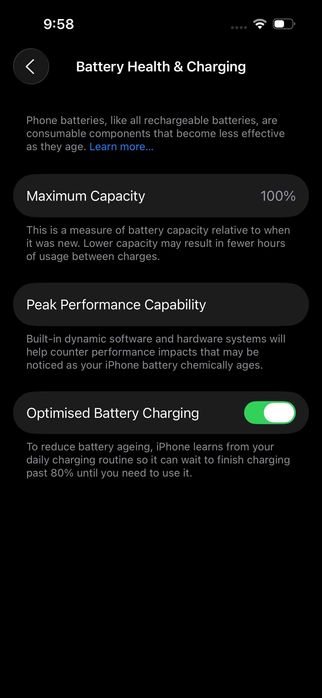 iPhone 14 Pro / 128GB / 100% Battery Health