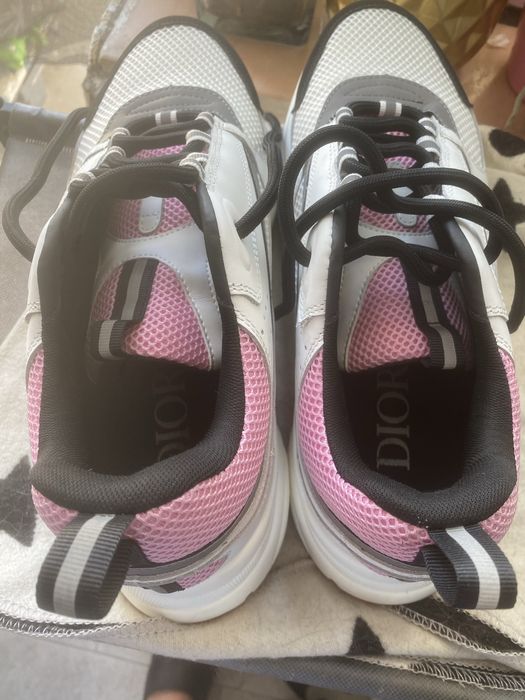 dior b22 albi negru roz